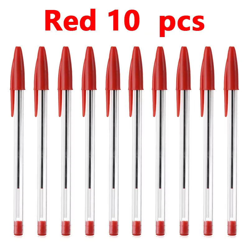 1050 Pcs Ballpoint Pens 10mm Blue  Black Ink Smooth Writing Long Lasting Pens For School Office Stu 10