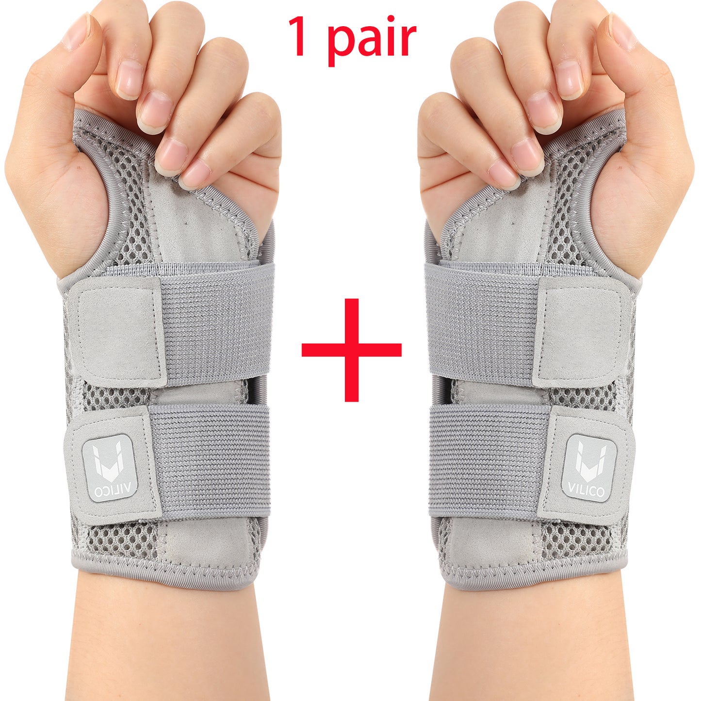 Adjustable Dual Strap Wrist Guard 12 Finger Joint Pain Tendon Sheath Thumb Strain Protection Thin D 5