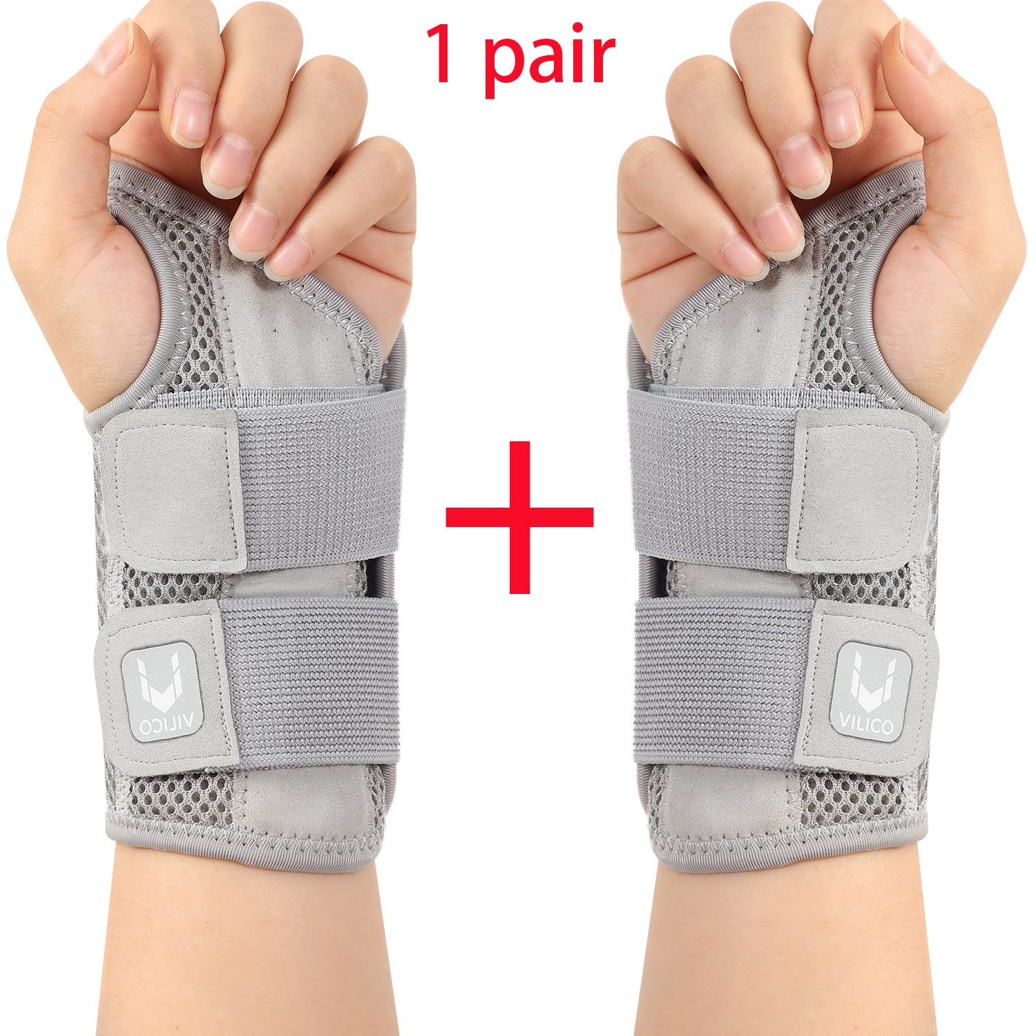 Adjustable Dual Strap Wrist Guard 12 Finger Joint Pain Tendon Sheath Thumb Strain Protection Thin D 5