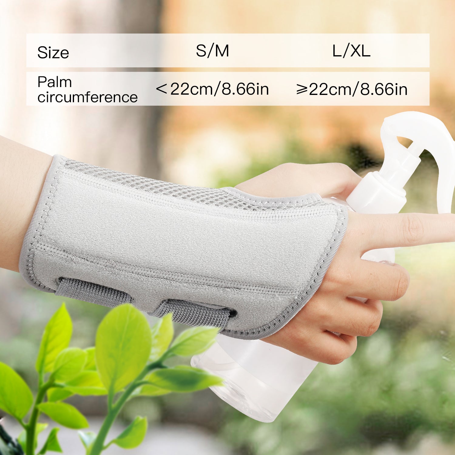 Adjustable Dual Strap Wrist Guard 12 Finger Joint Pain Tendon Sheath Thumb Strain Protection Thin D 4