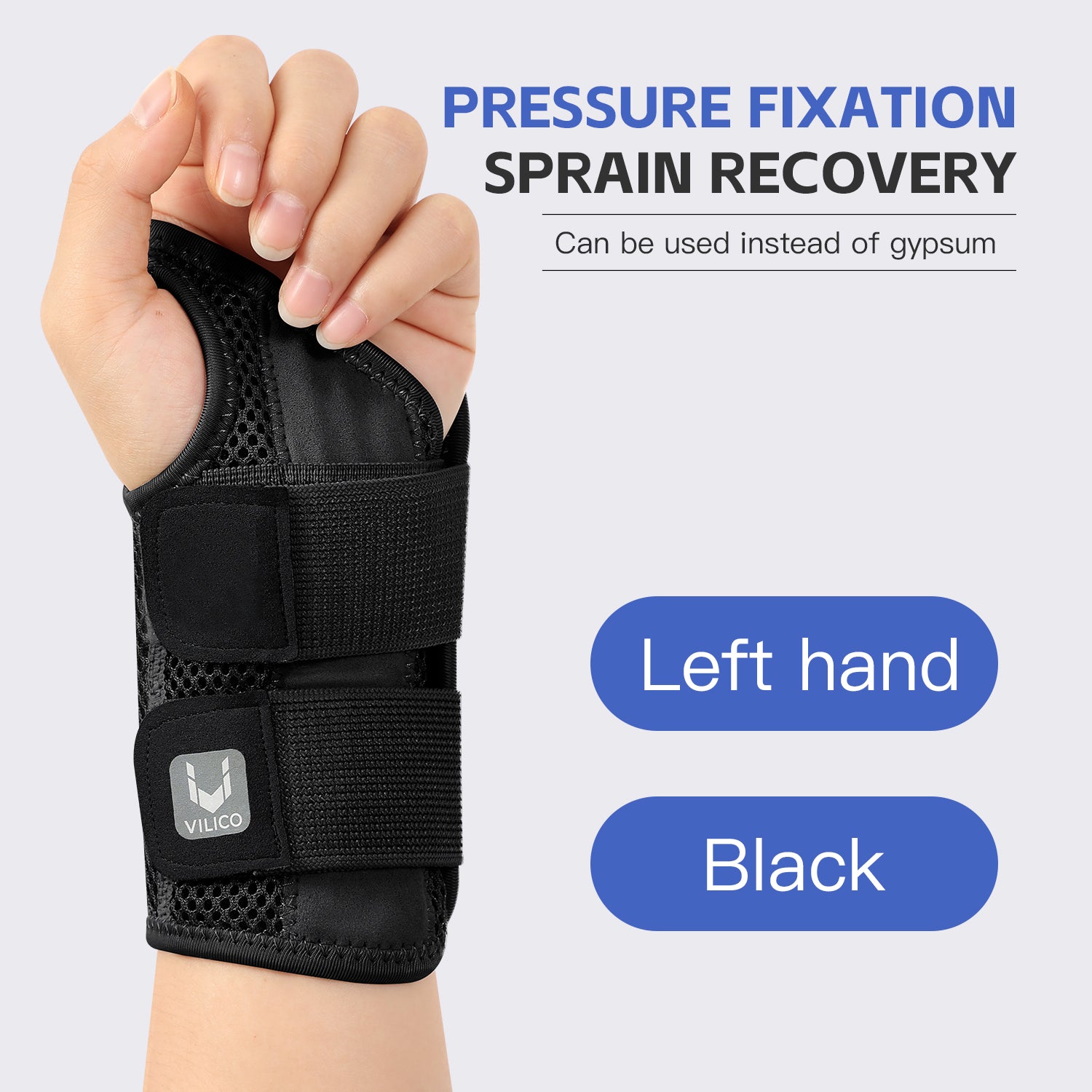 Adjustable Dual Strap Wrist Guard 12 Finger Joint Pain Tendon Sheath Thumb Strain Protection Thin D 11