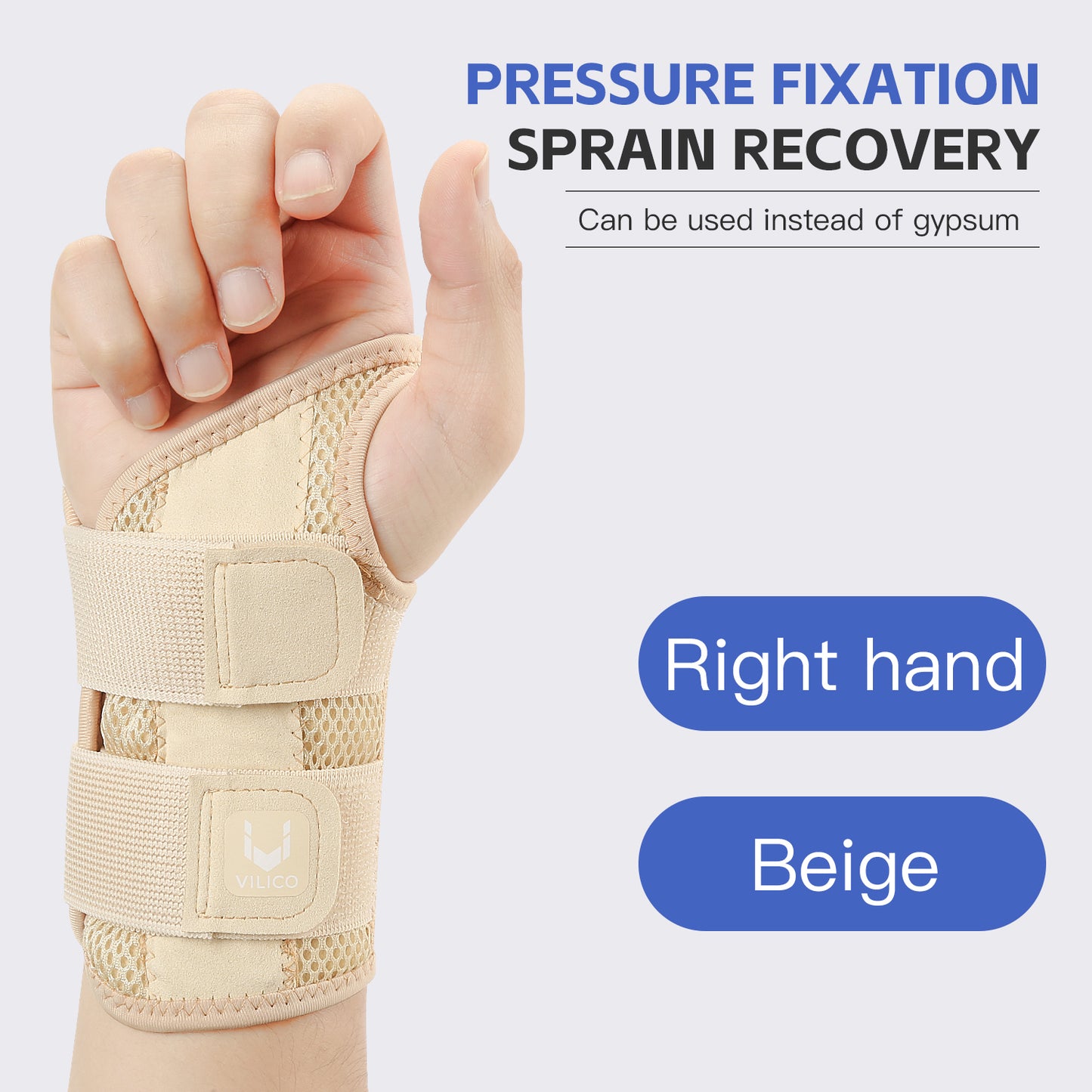 Adjustable Dual Strap Wrist Guard 12 Finger Joint Pain Tendon Sheath Thumb Strain Protection Thin D 9