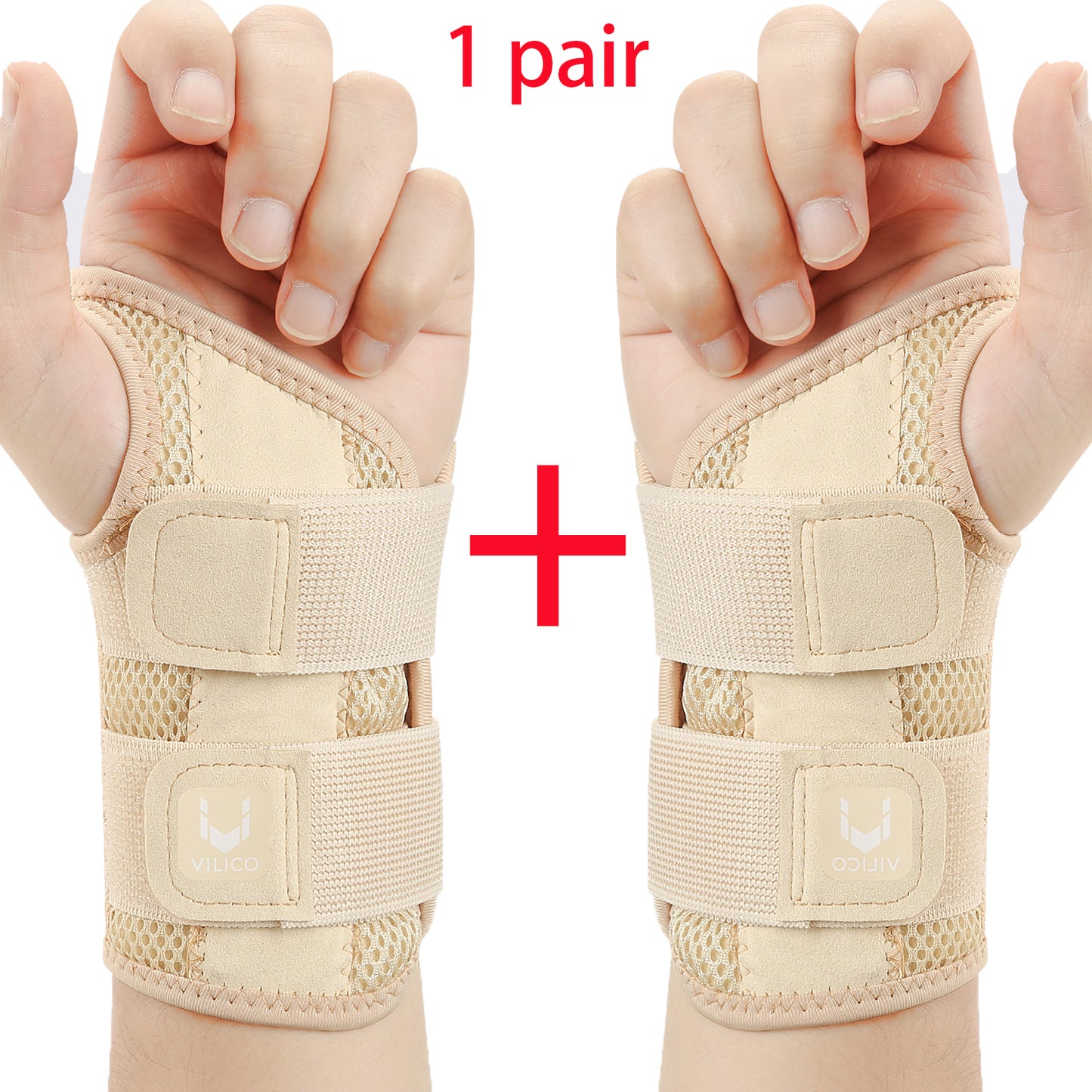 Adjustable Dual Strap Wrist Guard 12 Finger Joint Pain Tendon Sheath Thumb Strain Protection Thin D 12