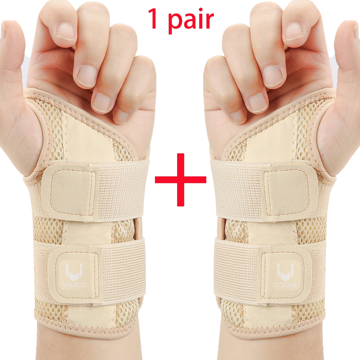 Adjustable Dual Strap Wrist Guard 12 Finger Joint Pain Tendon Sheath Thumb Strain Protection Thin D 12