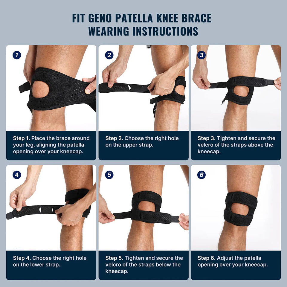 Knee Compression Sleeve Guard, Patella Brace for Women Men Pain Relief Workout Support