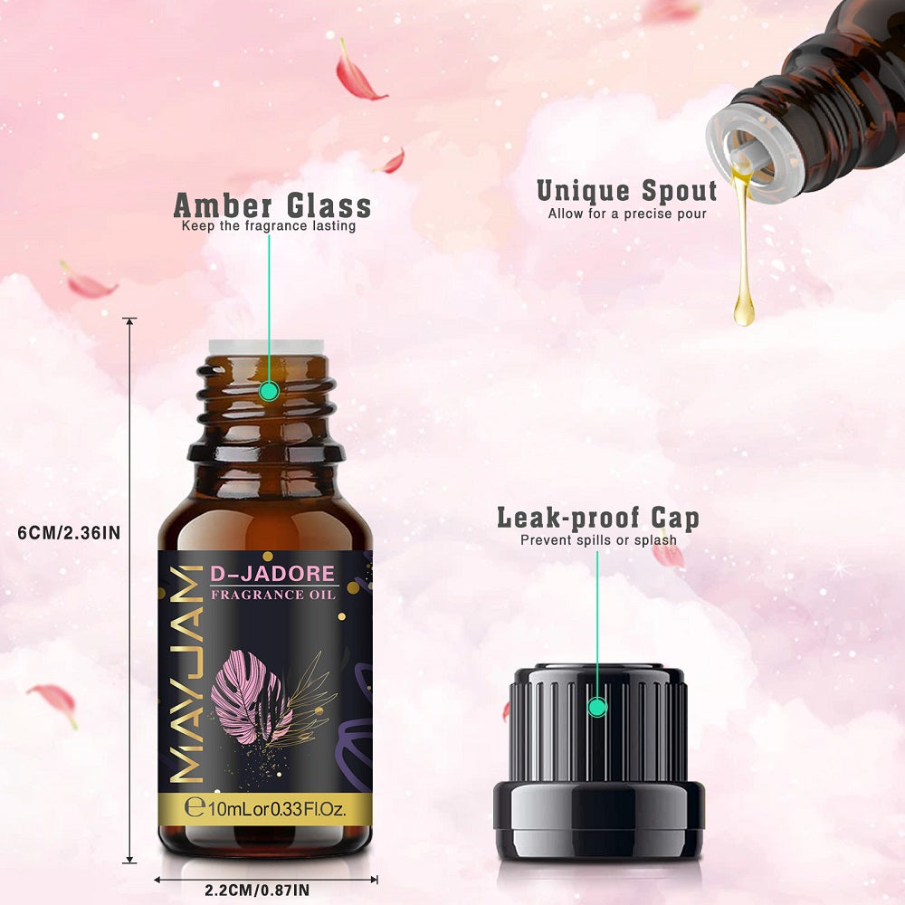 Fragrance Oil Sea Breeze White Musk Coconut Vanilla Bubble Gum Baby Powder Coffee Mandarin Aroma Oi 2