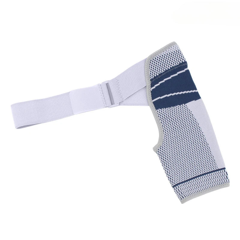 Adjustable Shoulder Support Pad Strap Band, Torn Rotator Cuff Support Brace, Wrap Compression Back Guard