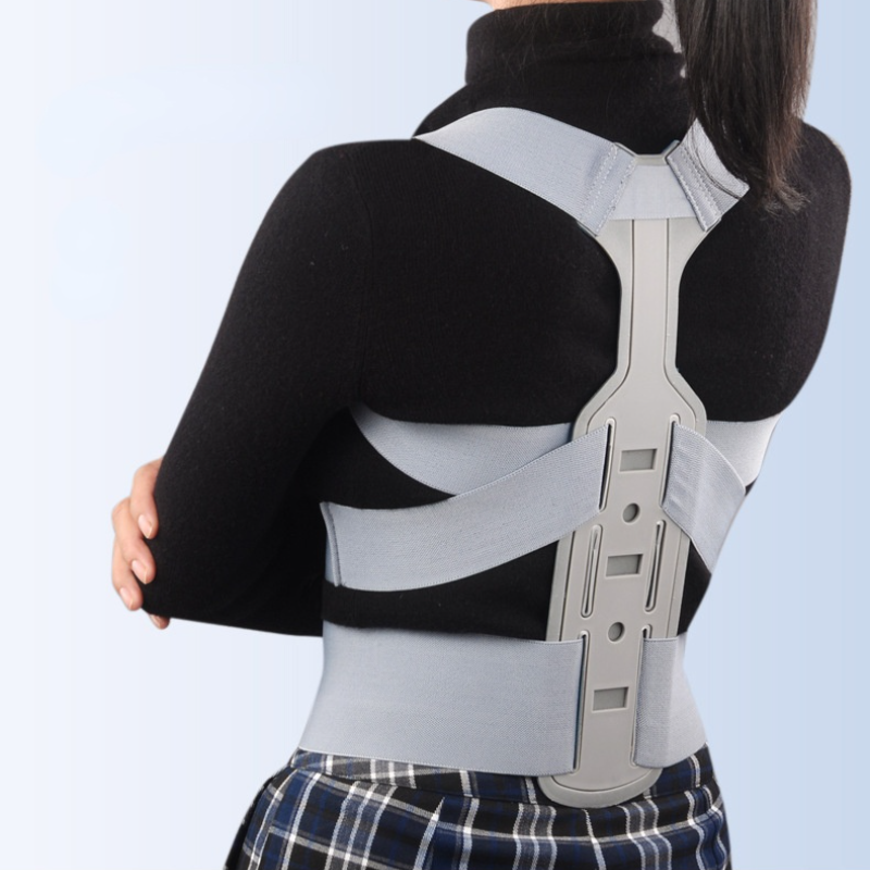 Shoulder Therapy Support Brace, Poor Posture Correction Belt, Spine & Chest Invisible for Scoliosis