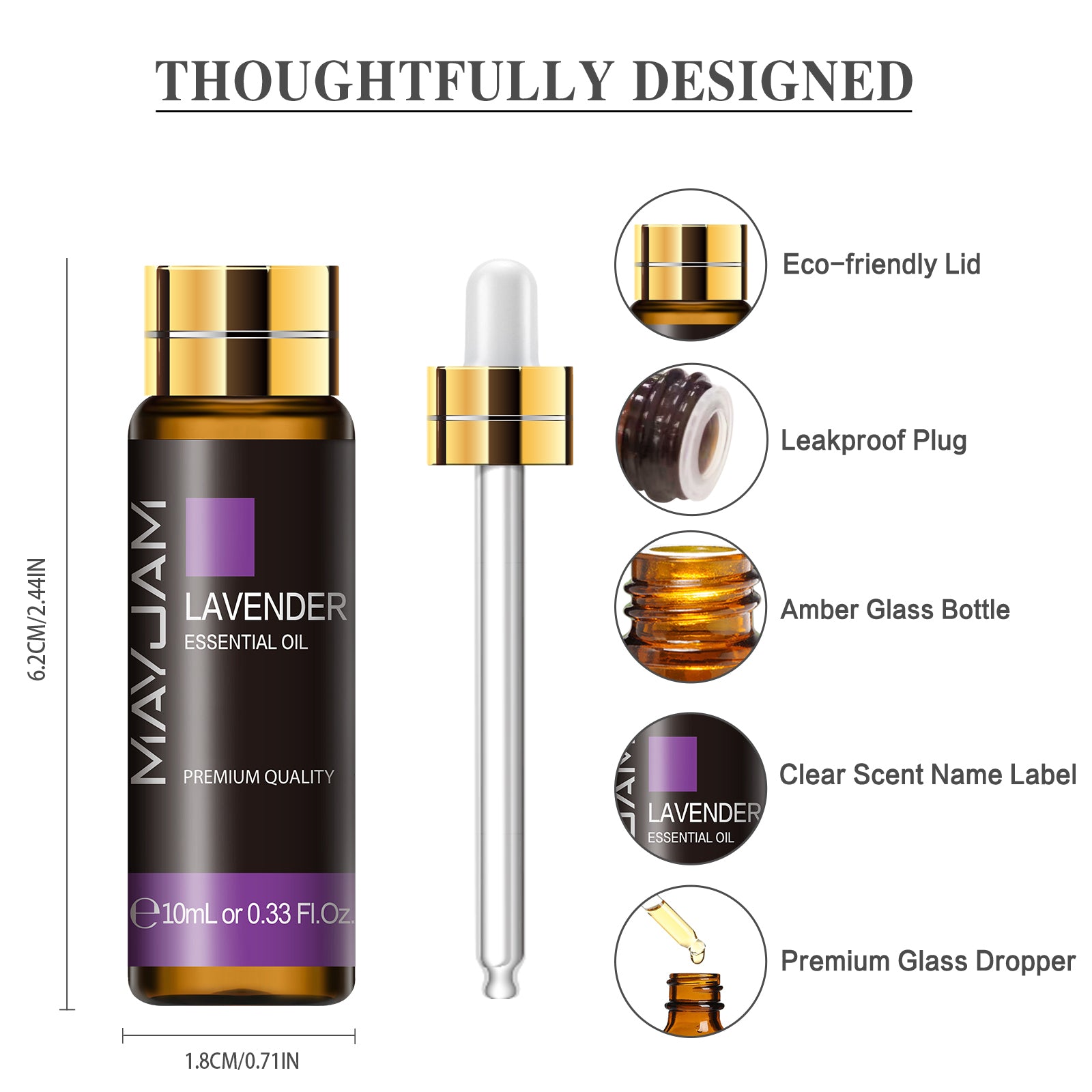 Pure Plant Essential Oil For Humidifier Diffusers Tea Tree Rose For Bedroom Or Living Room 2