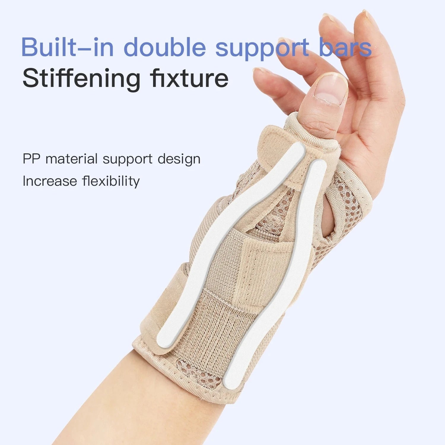 Thumb Protector Guard Wrist Splint Flexible Breathable Support For Arthritis Tendonitis Fits Both H 2