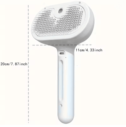 Pet Spray Grooming Comb With Hair Remover And Dematting Brush For Cats And Dogs 3