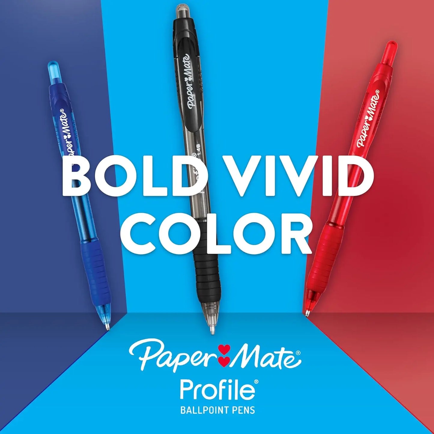 1.4mm Bold Click Gel Pens, 12-Piece Multi-Color Set, for School Notes, Office Work, and Teacher Supplies