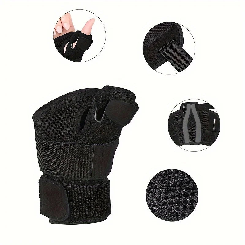 Thumb Support Wrist Brace Stabilizing Thumb Splint For Men And Women Hand  Wrist Brace Fits Either  2