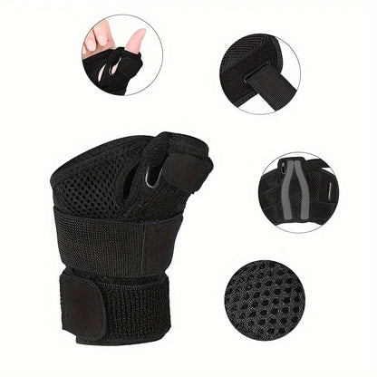 Thumb Support Wrist Brace Stabilizing Thumb Splint For Men And Women Hand  Wrist Brace Fits Either  2