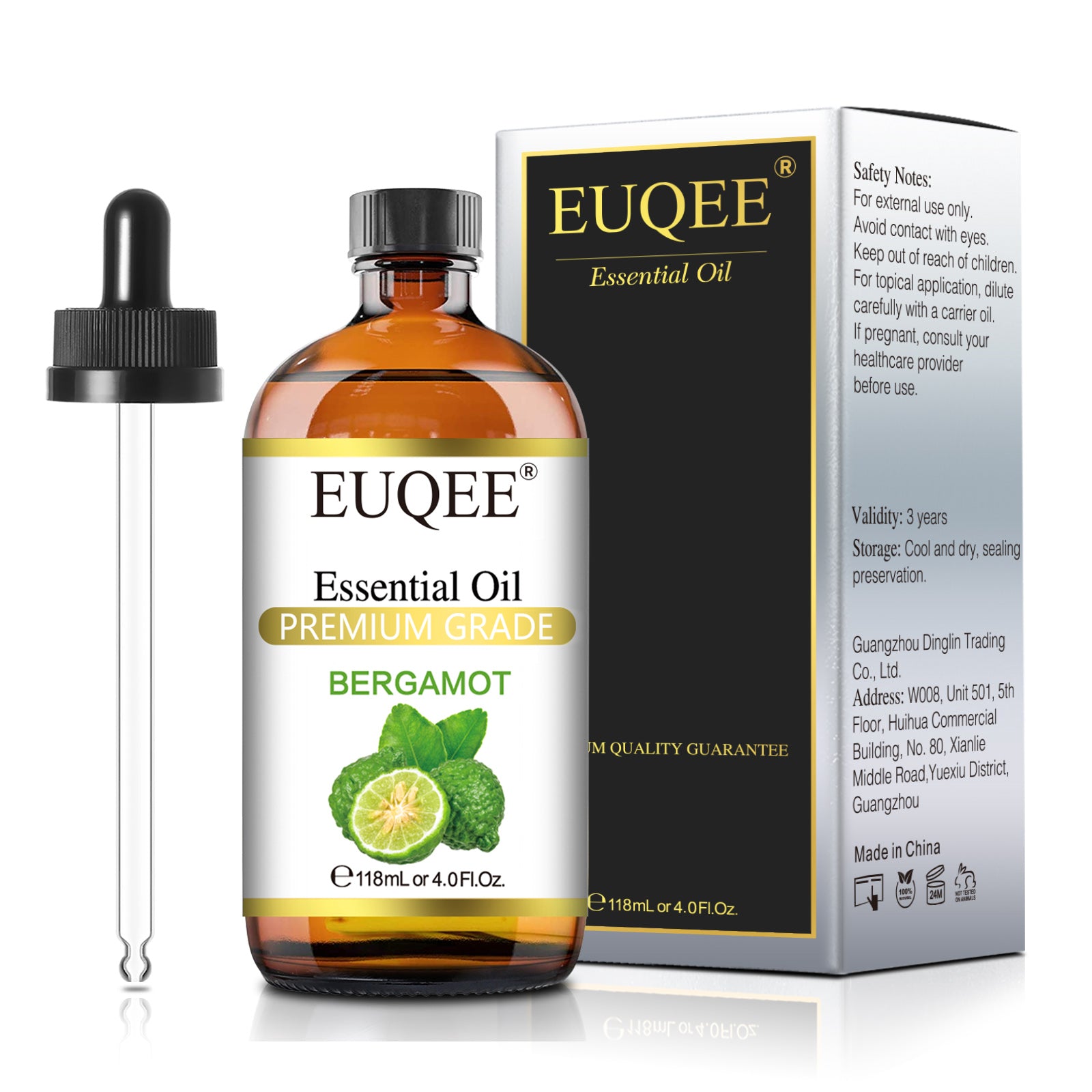Essential Oils Set Lavender Jasmine Eucalyptus Vanilla Peppermint With Glass Dropper For Humidifier 5