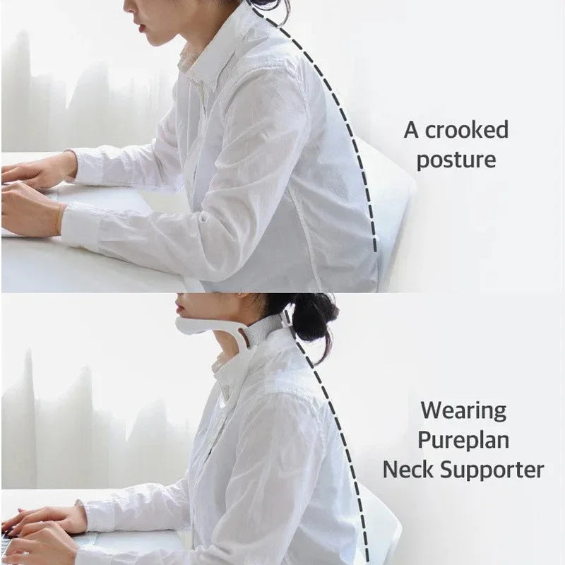 Cervical Traction Device, Posture Corrector, Cervical Neck Braces, Neck Support for Pain Relief