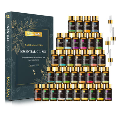 Essential Oils Set For Diffuser DIY Candle Scent, Massage Burner, Air Freshener Aroma Oil Gift Box