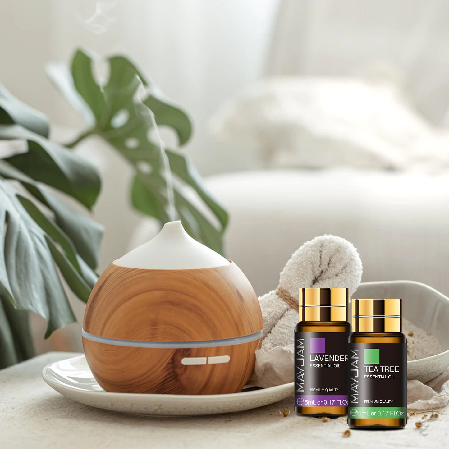 Essential Oils Set For Diffuser DIY Candle Scent Massage Burner Air Freshener Aroma Oil Gift Box 1