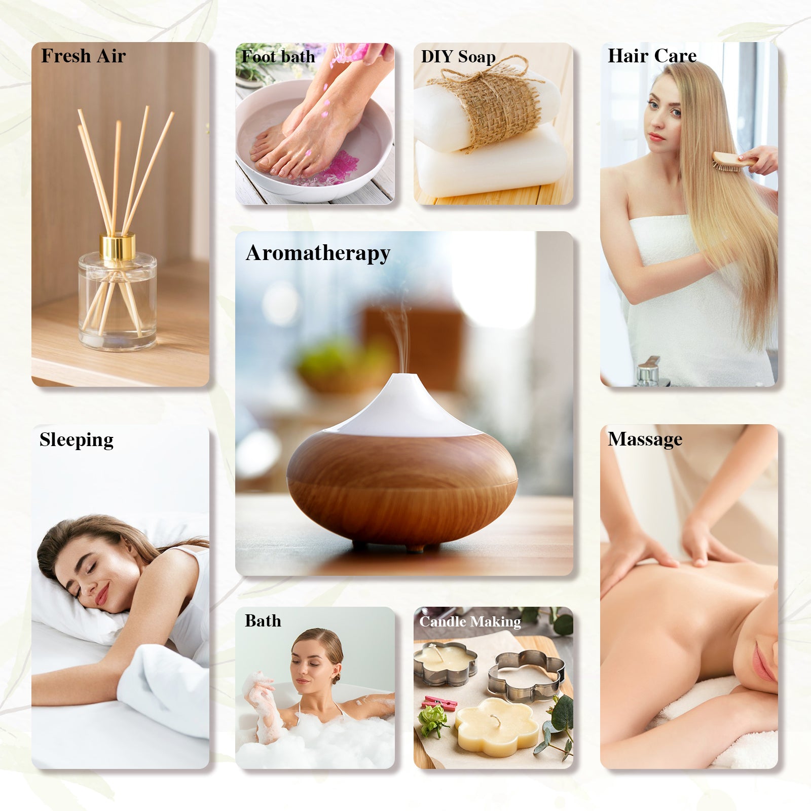 Bottle Essential Oils Natural Aromatherapy With Lavender Jasmine Excelentes Aromas Scents 1