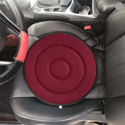 360 Degree Rotating Memory Foam Seat Cushion for Cars and Chairs