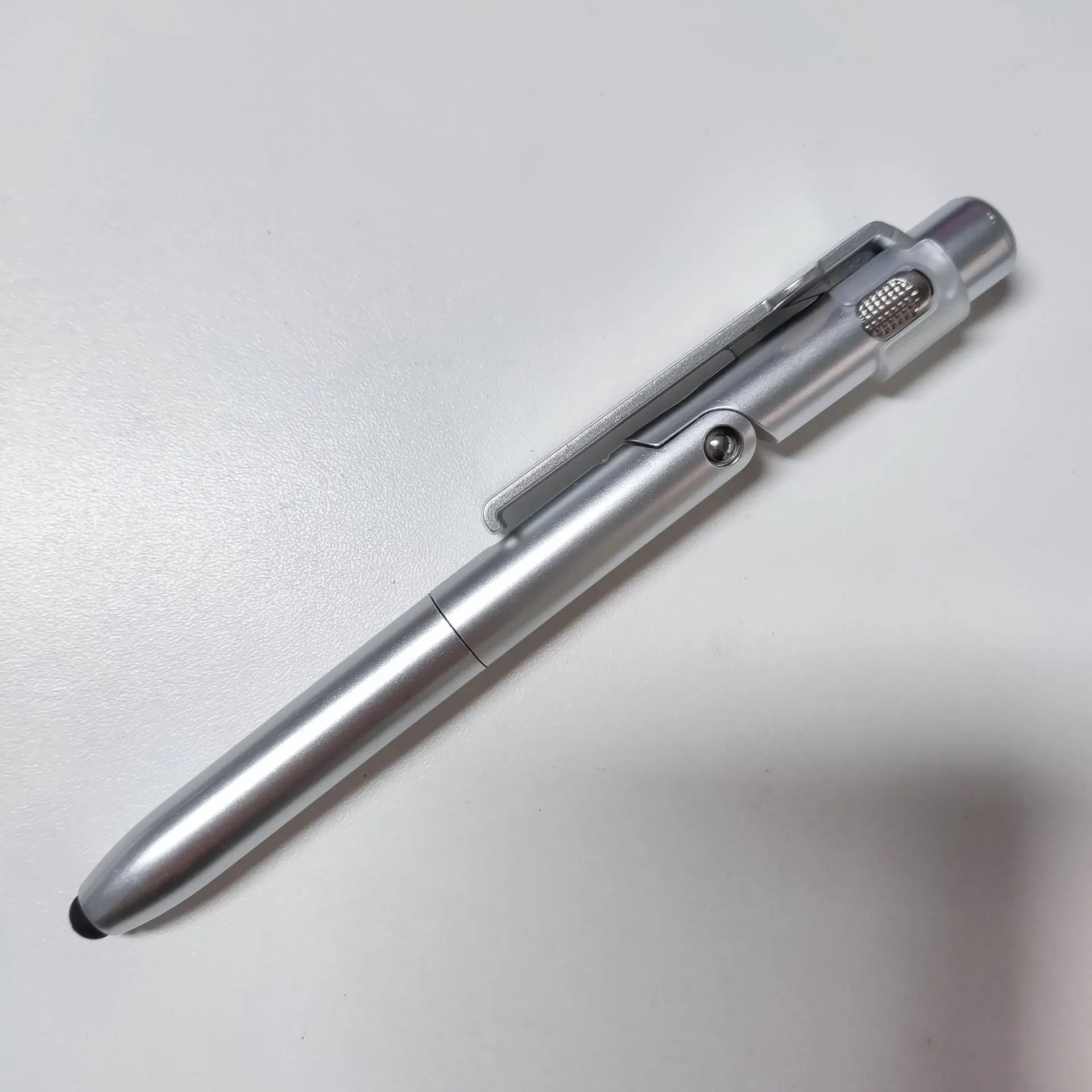 Multi Function 4 In 1 Stylus Pen Ballpoint Pen Capacitive Stylus With Flashlight And Phone Holder S 7