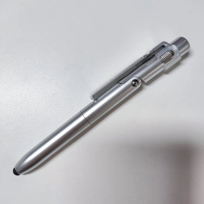 Multi Function 4 In 1 Stylus Pen Ballpoint Pen Capacitive Stylus With Flashlight And Phone Holder S 7