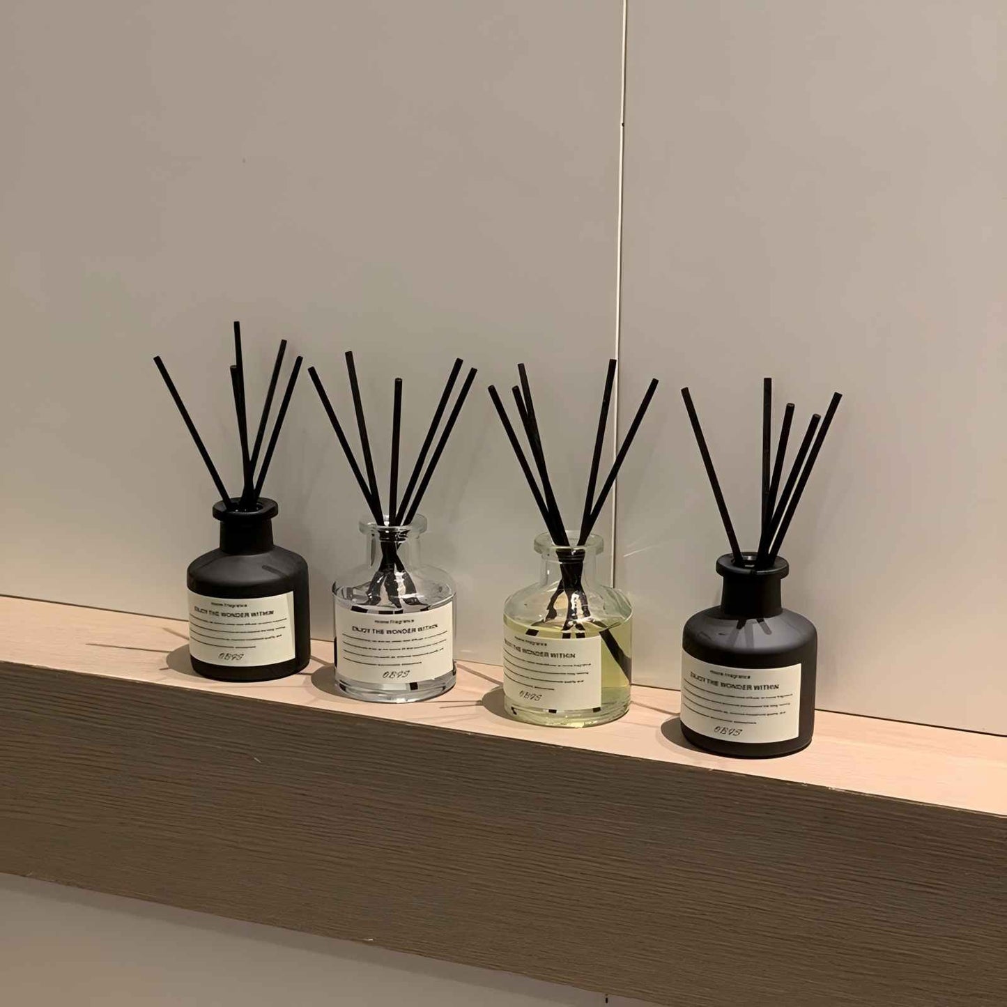 Flameless Home Fragrance Oil Freesia Jasmine with Rattan Diffuser Stick Room Air Freshener & Home Decoration Scent