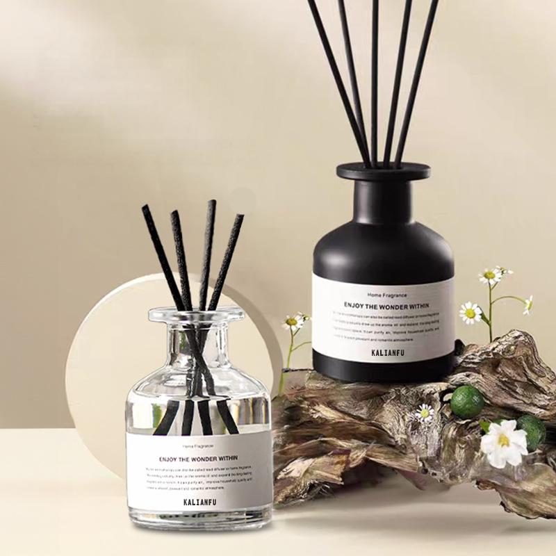 Flameless Home Fragrance Oil Freesia Jasmine with Rattan Diffuser Stick Room Air Freshener & Home Decoration Scent