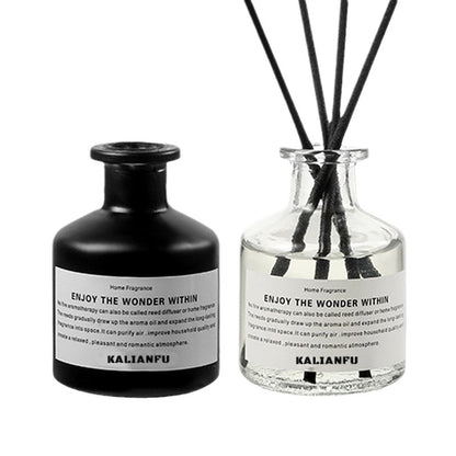 Flameless Home Fragrance Oil Freesia Jasmine with Rattan Diffuser Stick Room Air Freshener & Home Decoration Scent