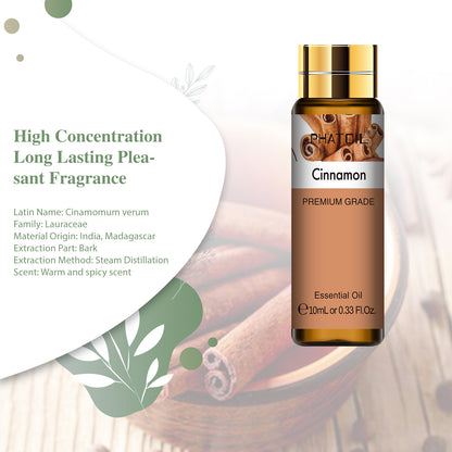 Cinnamon Essential Oil Pure Natural For Diffuser Spa Massage Aromatherapy DIY Candle  Soap Crafting 5