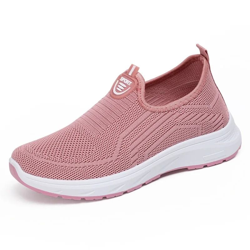 Lightweight Mesh Casual Shoes Women Breathable Soft Sole Summer Flats 5