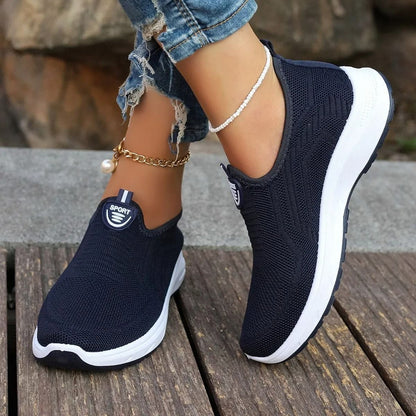 Lightweight Mesh Casual Shoes Women Breathable Soft Sole Summer Flats 8