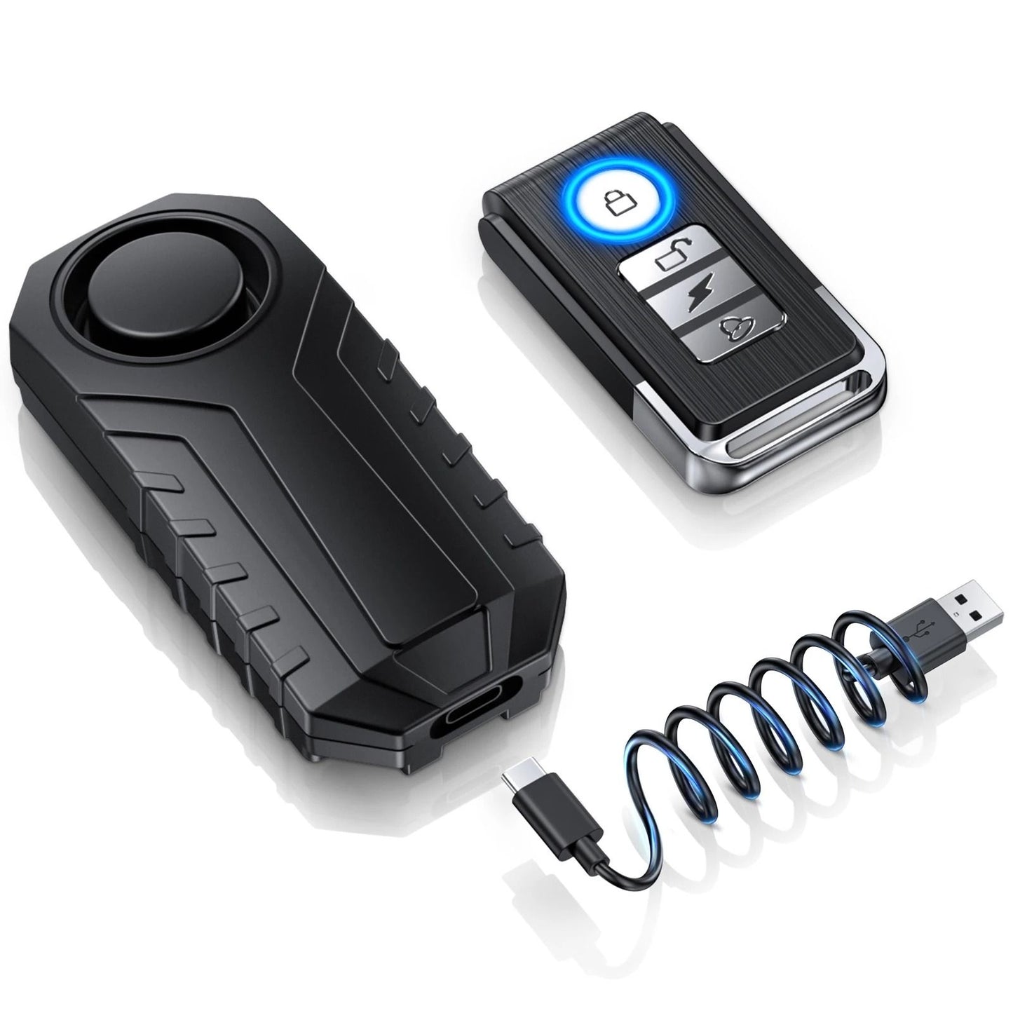 Wireless Vibration Alarm Anti Theft IP55 For Motorcycle And Bicycle 12