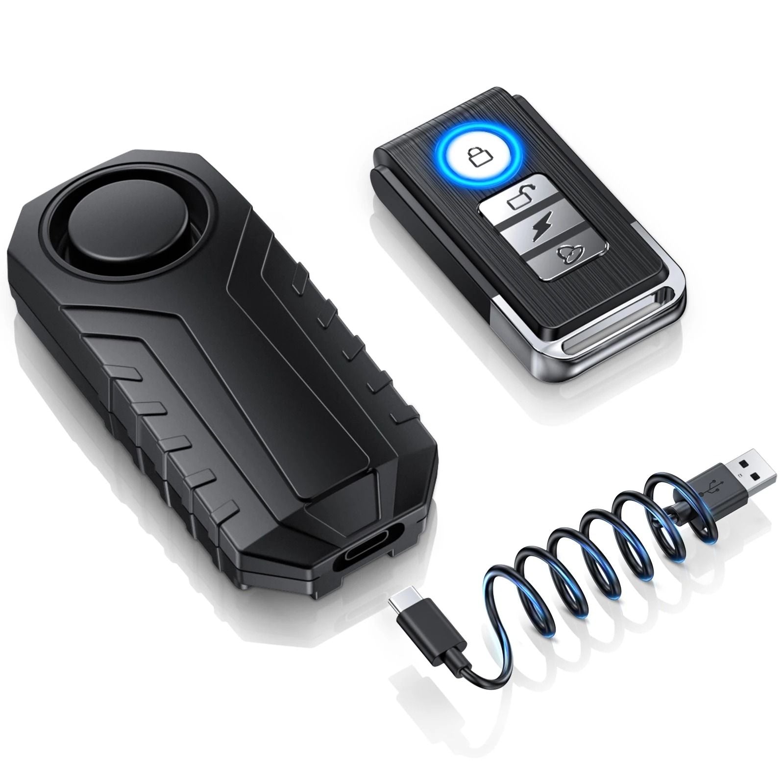 Wireless Vibration Alarm Anti Theft IP55 For Motorcycle And Bicycle 12