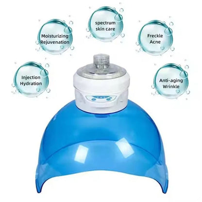 Standing Hydrogen Oxygen LED Facial Mask Red Blue Light Therapy Machine 1