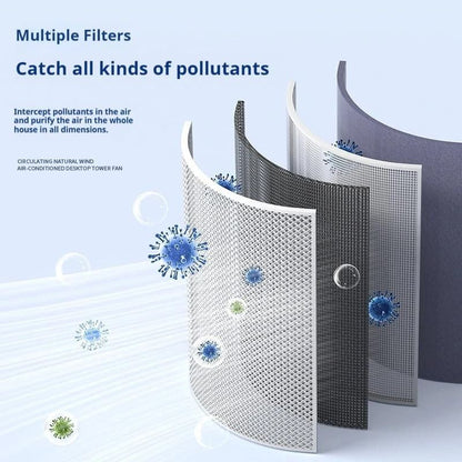 Mini Desktop Air Purifier HEPA Filter With Negative Ion For Odors Smoke And Dust 2