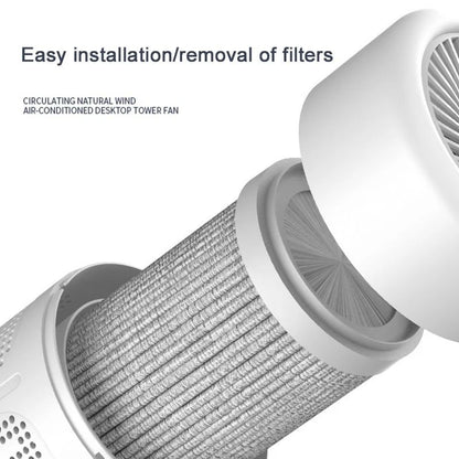 Mini Desktop Air Purifier HEPA Filter With Negative Ion For Odors Smoke And Dust 3