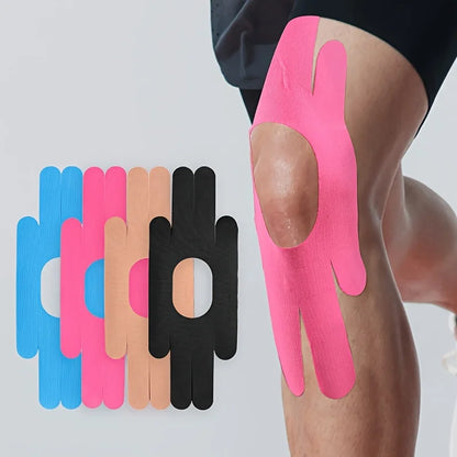2pcs Kinesiology Tape, Sports Muscle Tape for Athletes, Self-Adhesive Elastic Knee and Achilles Tendon Support
