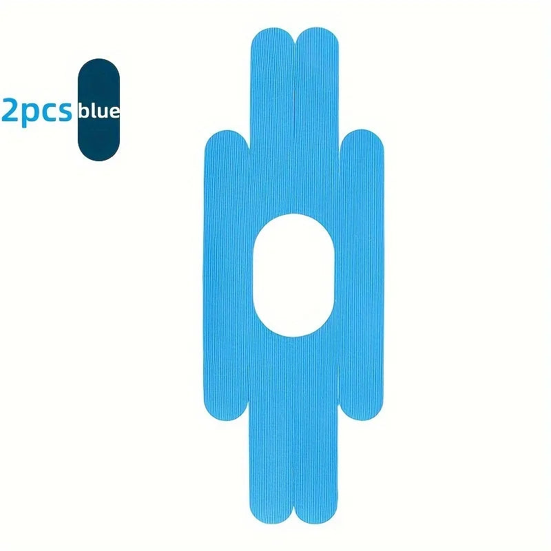 2pcs Kinesiology Tape, Sports Muscle Tape for Athletes, Self-Adhesive Elastic Knee and Achilles Tendon Support