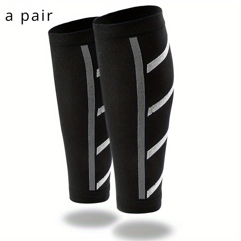 UV Protection Compression Calf Sleeves 1Pair, Breathable Support for Basketball Running Soccer Cycling