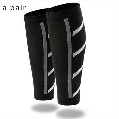 UV Protection Compression Calf Sleeves 1Pair, Breathable Support for Basketball Running Soccer Cycling