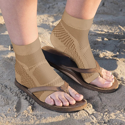 Plantar Fasciitis Compression Foot Sleeve, 1Pair Achy Heel & Ankle Support, Swelling Relief Socks