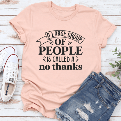 A Large Group Of People Is Called Tee