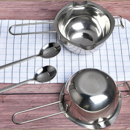 Stainless Steel Candle Making Pouring Pot Double Boiler Wax Melting Pot DIY Candle Making Starter K