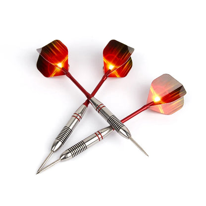 Professional Steel Tip Darts Set Weight 3 Pack With Aluminium Shafts And Flights For Dartboard Game 3