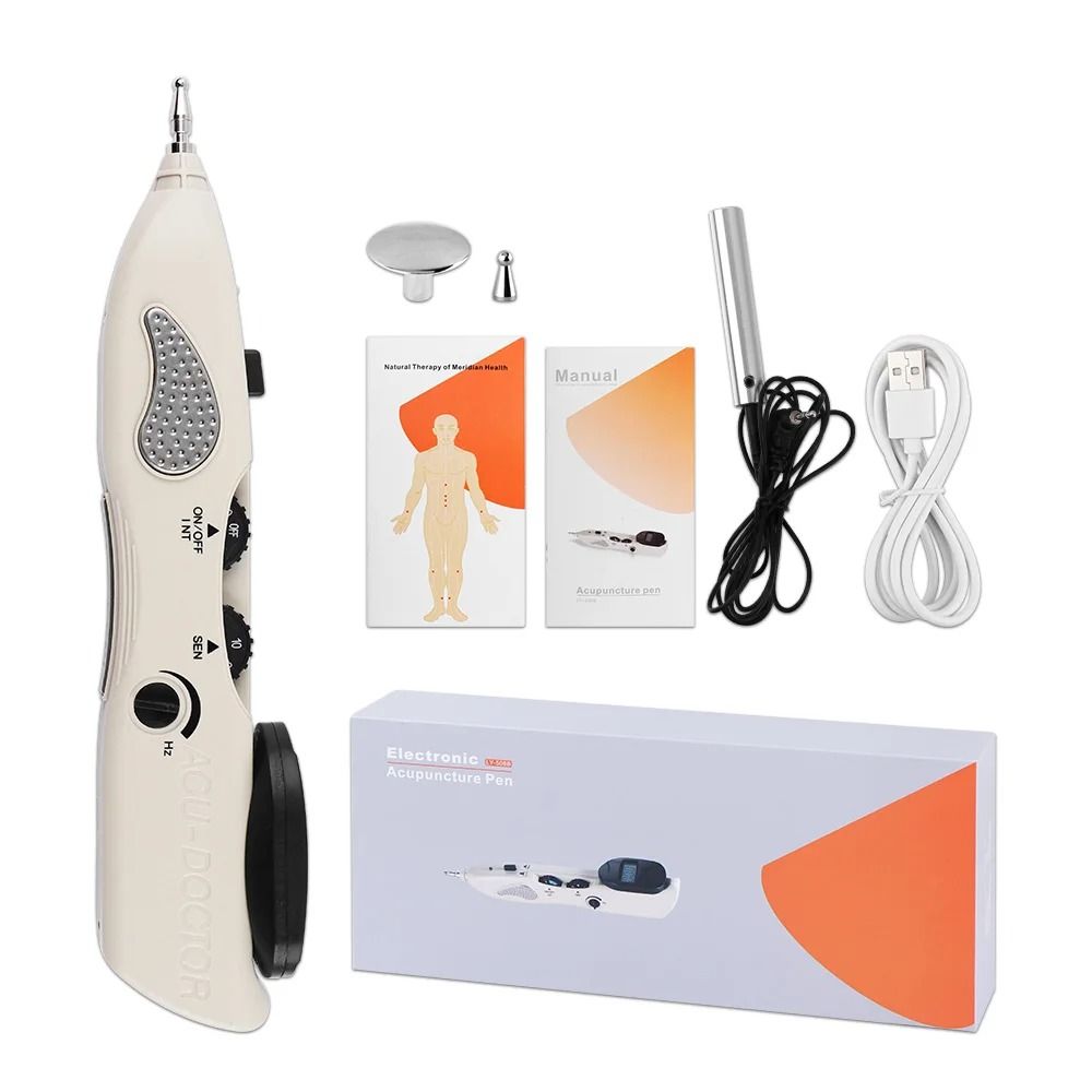 Digital Acupuncture Pen Muscle Stimulator With Display 7
