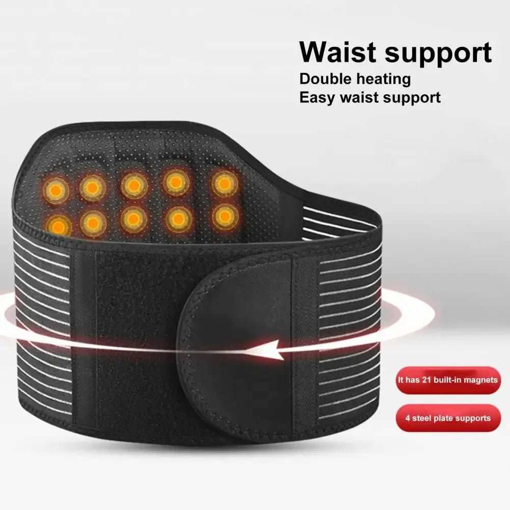 Self-Heating Belt Thermal Magnetic Therapy Lumbar Brace, Lower Back Waist Support Belts