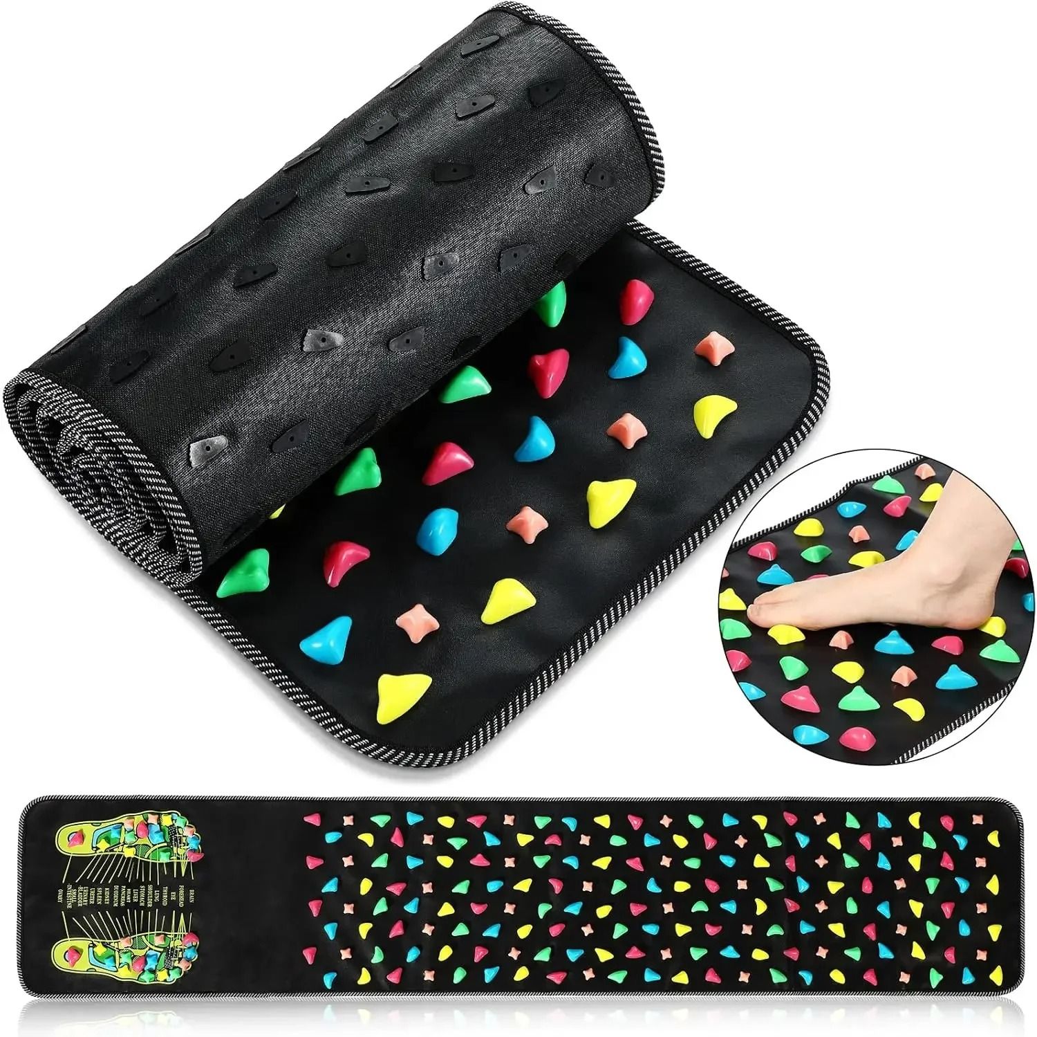 Acupressure Foot Reflexology Massage Pad 7