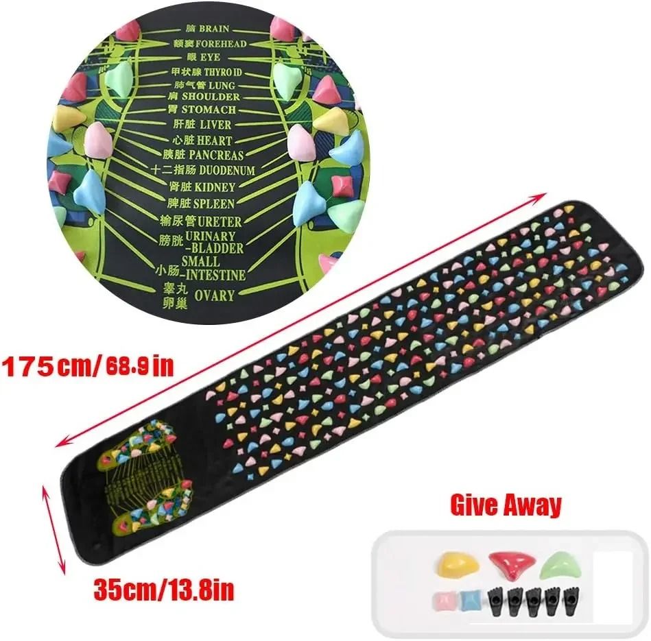 Acupressure Foot Reflexology Massage Pad 8