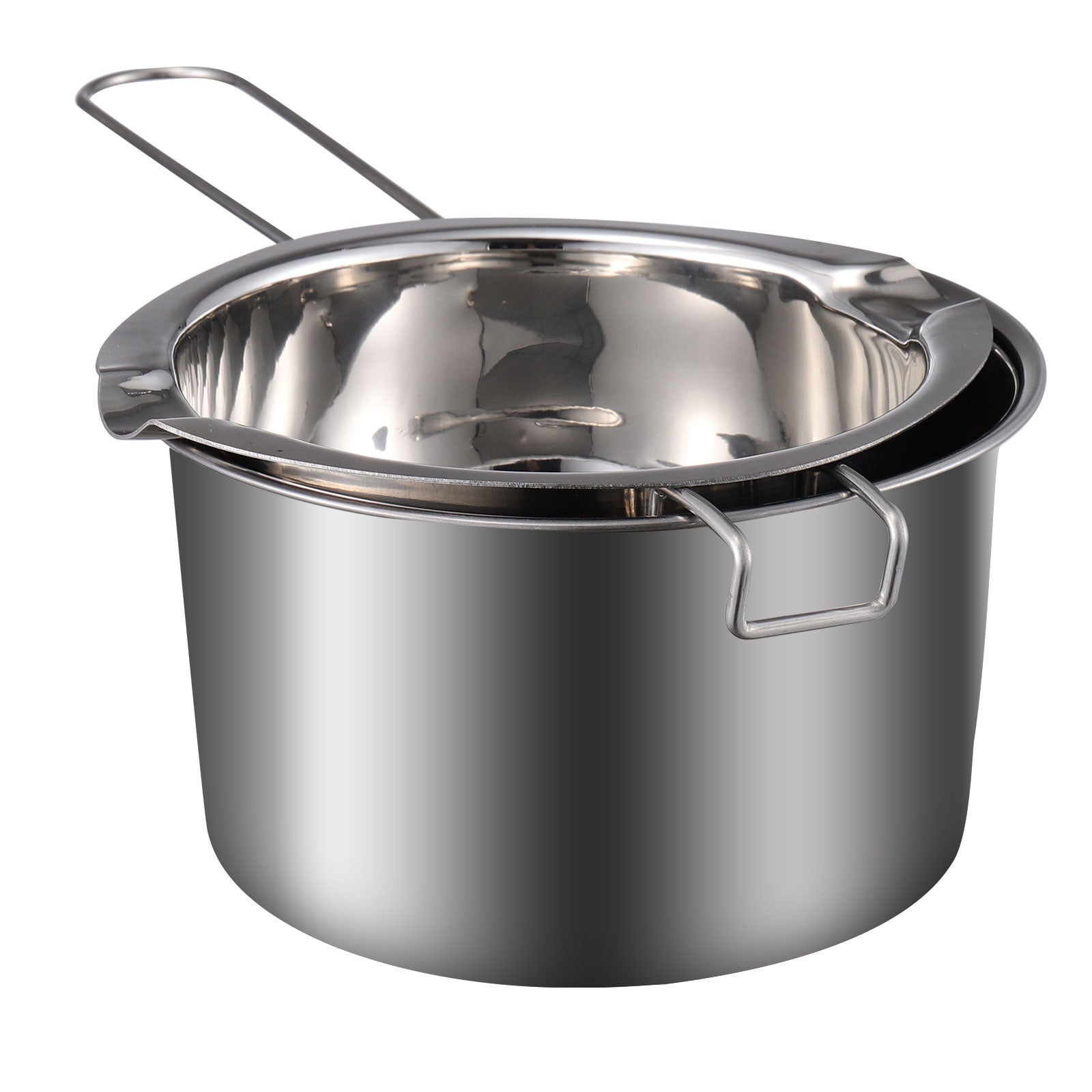 Stainless Steel Double Boiler Pot Wax Melting Pot Chocolate Cheese Melting Pot Nice Chic Safe Kitchen Cooking Tool